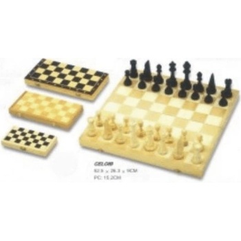 Šachy drevené Extra
