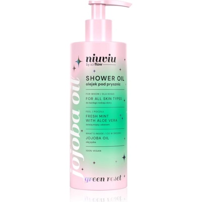 so! flow Shower Oil Fresh Mint With Aloe Vera освежаващ душ гел 300ml
