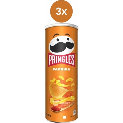 Pringles Paprika 3x165 g