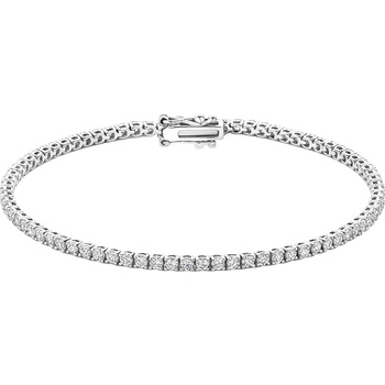 Blush Диамантена гривна от бяло злато Blush LG2005W (LG2005W)