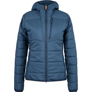 Fjällräven Дамско синтетично яке Fjällräven Women's Keb Padded Hoodie Synthetic jacket - Mountain Blue (104-1166-0813)