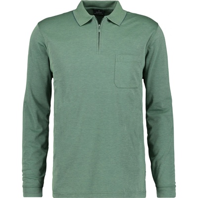 Pánska zelená soft-knit polokošeľa Ragman