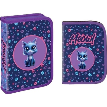 S-Cool Несесер с пособия S. Cool - Meow, c 1 цип, 32 части (SC2902)