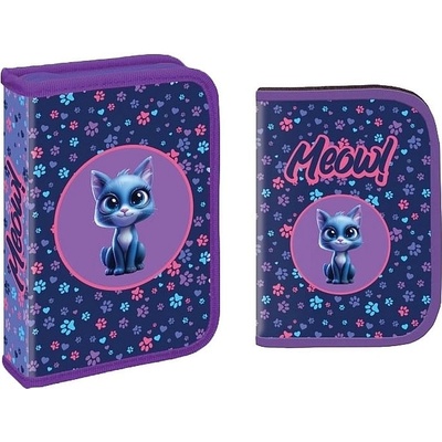 S-Cool Несесер с пособия S. Cool - Meow, c 1 цип, 32 части (SC2902)