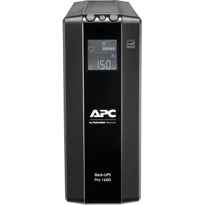 APC Back UPS Pro BR 1600VA, 8 Outlets, AVR, LCD Interface