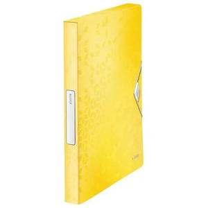 Leitz Wow Jumbo PP жълта гумена папка (46290016)