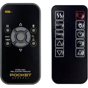 General INMOZATA Electric Fireplace - дистанционно управление дубликат (INMOZATA Electric Fireplace)