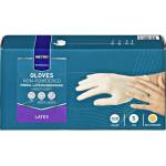 METRO Латексови ръкавици без пудра, бели, 100 бр