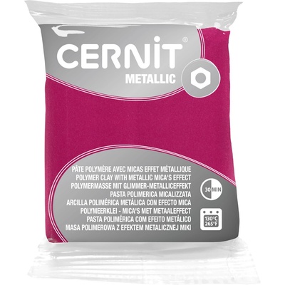 Cernit Polymer Clay Metallic Полимерна глина Magenta 56 g (CE0870056460C)