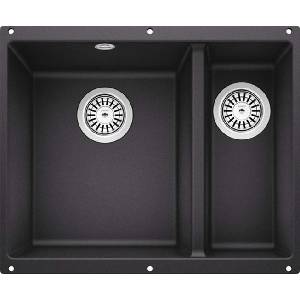 BLANCO Rotan 340/160 - Мивка от Silgranit, 56x46 см, антрацит 523077 (523077) Мивка за вграждане