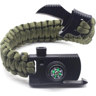 Izmael náramek pro přežití/Typ2-Zelená KP16895