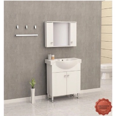 Inter Ceramic Комплект мебели за баня от pvc icp 7047 и icmc 1047-70