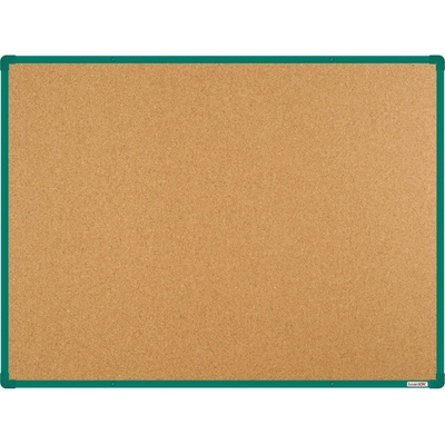 BoardOK tabule korek 120 x 90 cm zelený rám