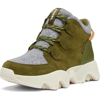 Sorel Дамски ежедневни боти Sorel Women's Kinetic Impact Caribou Plus WP Casual boots - Utility Green / Light Aloe - размер 39, 5 (EU) (126-0508-0216)