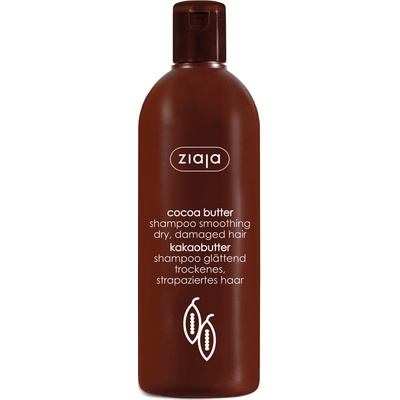 Ziaja Kakaové maslo vyhladzujúci šampón na suché a zničené vlasy 400 ml