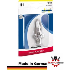 NARVA NARVA-48334 -H1 12V/55W Range Power +50% ('48334)