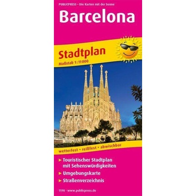 PUBLICPRESS Stadtplan Barcelona