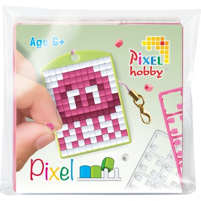 Pixelhobby Мозайка с пиксели Pixelhobby, Ключодържател - Медуза (23129)