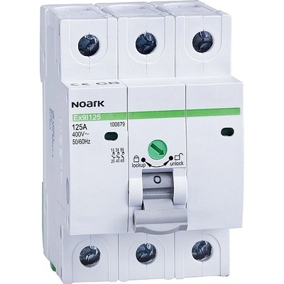 Noark Electric Ex9I125 3P 40A 100875 – Zboží Mobilmania