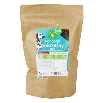 Konopné pokrutiny ve formě výlisků plátků BIO 1kg