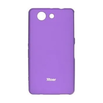 Roar Силиконов Калъф за SONY Z3 Mini, ROAR Color Case, Лилав (5901737334299)