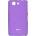 Roar Силиконов Калъф за Sony Z3 Mini, Roar Color Case, Лилав (5901737334299)