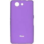 Roar Силиконов Калъф за Sony Z3 Mini, Roar Color Case, Лилав (5901737334299)
