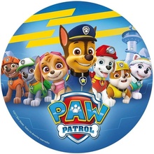 Jedlý papír Paw patrol - tlapková patrola všichni přátelé 20cm Dekora