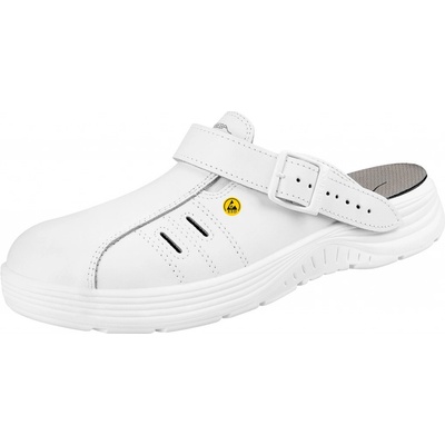 Abeba 7131041 šľapky Biela