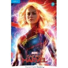 Pearson English Readers: Level 4 Marvel Captain Marvel Book + Code Pack - Holmes Karen