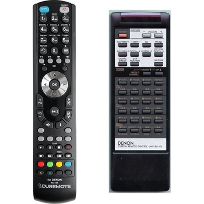 GENERAL Denon rc-109 - дистанционно управление дубликат (rc-109)