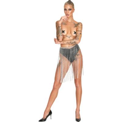 Bad Kitty Chainmail Collar/Skirt 782130 Silver