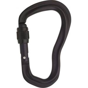 AustriAlpin Заключващ се карабинер Austrialpin Pirum Aluminium Screwdriver Screwgate carabiner - Black Matt Anodized - размер One Size (322-0144-0111)