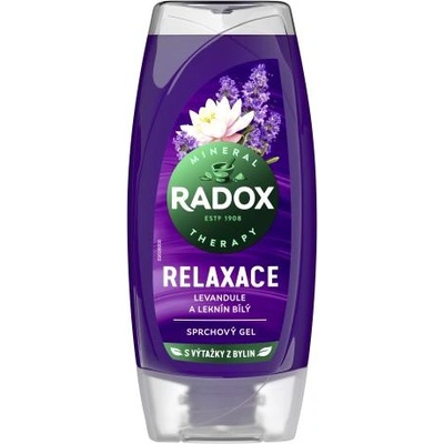 Radox Relaxation Lavender And Waterlily Shower Gel релаксиращ душ гел 225 ml за жени