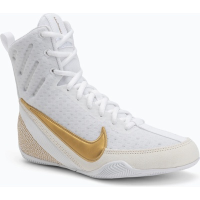 Nike Machomai 3 white/metallic gold – Zboží Dáma