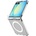 Spigen Samsung Z Flip7 SPIGEN ULTRA HYBRID MAG пластмасов протектор за телефон, устойчив на удар, MagSafe, TRANSMITTER ACS09559 (ACS09559)