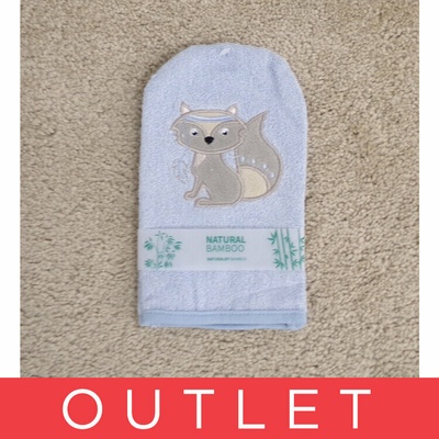 Babyono Handrička na umývanie Natural bamboo modrá 347-08-BO