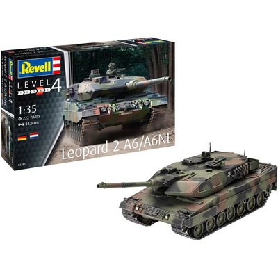 Revell Model Kit tank 03281 Leopard 2 A6/A6NL 1:35