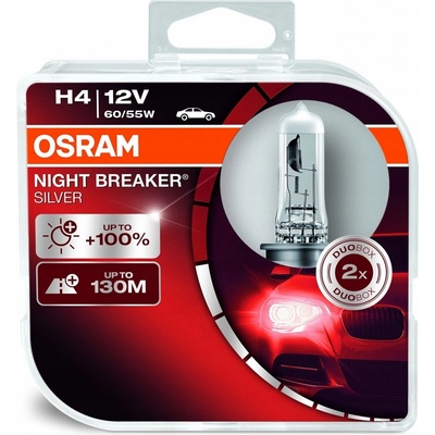 Osram Night Breaker Silver H4 P43t 12V 68W