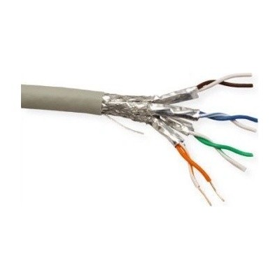 Roline S/FTP кабел, кат. 6A (клас EA), плътен, LSOH, 300 m (21.15.0884)