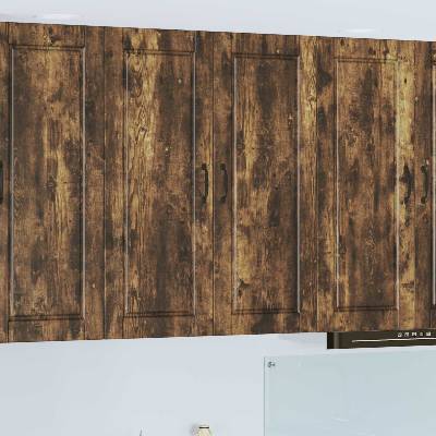 vidaXL Стенен шкаф PORTO Димян дъб 80 x 31 x 100 см Инженерно дърво (885500)