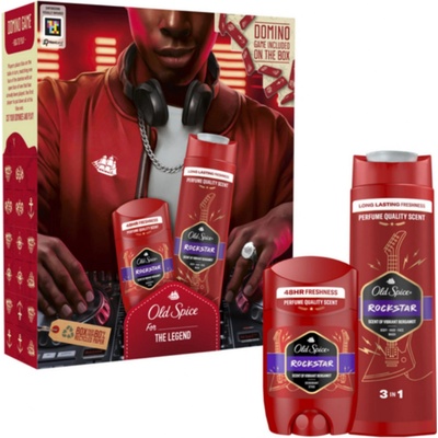 Old spice Rockstar sprchový gel 400 ml + qua tang deostick 50 ml dárková sada – Zbozi.Blesk.cz