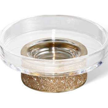 DECOR WALTHER Сапунерка Rocks златна мат (0934082)