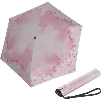 Knirps US.050 ultra light slim manual sakura romance lehký dámský skládací plochý deštník