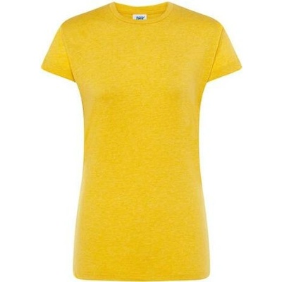 Jhk Dámské tričko JHK152 Mustard Heather