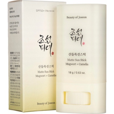 Beauty Of Joseon Matte Sun Stick Mugwort + Camelia opalovací krém v tyčince SPF50+ 18 g – Zboží Dáma