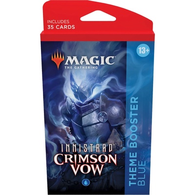 Wizards of the Coast Magic The Gathering Innistrad Crimson Vow Theme Booster Modrá