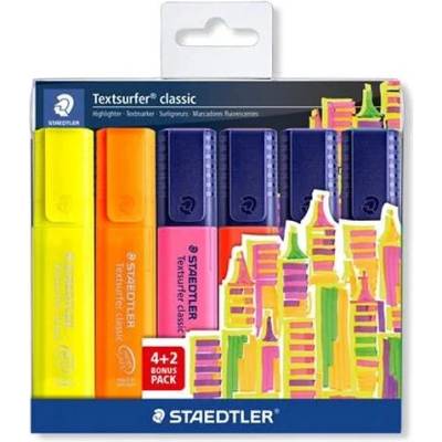 Staedtler Textsurfer Classic 364 4+2 farby