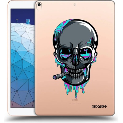 Picasee silikónový prehľadný obal Apple iPad Air 10.5 2019 3.generace EARTH Lebka 3.0
