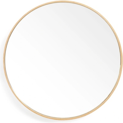 Wireworks Стенно огледало с дъбова рамка Glance, ø 45 cm Galnce - Wireworks (30034.27)